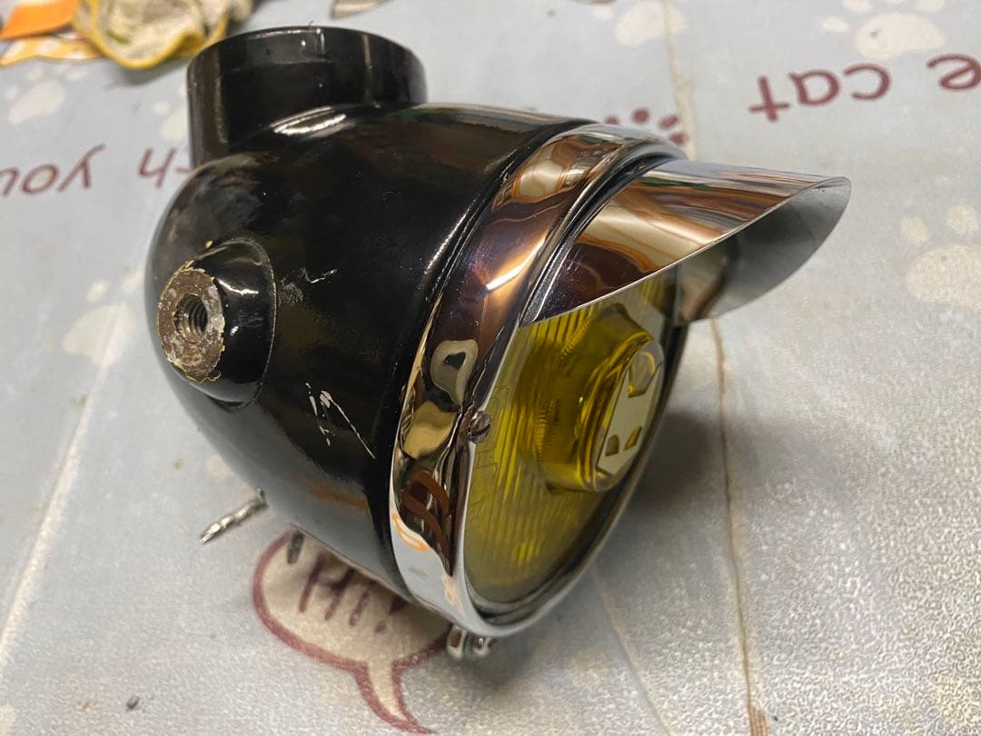 4lモンキー純正ヘッドライトマーシャル加工品