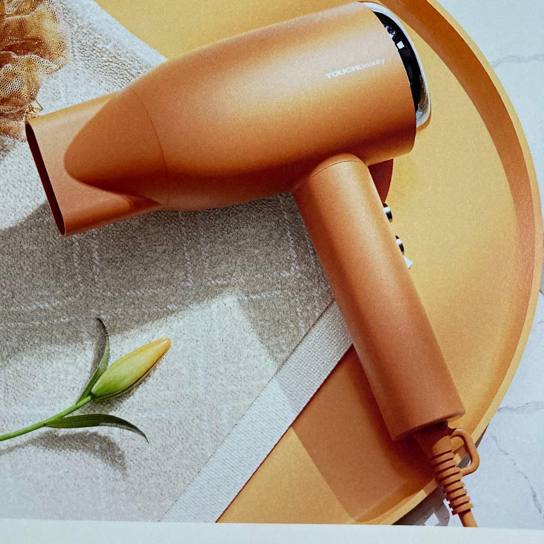 ゴールド ヘアドライヤー 360°ノズル