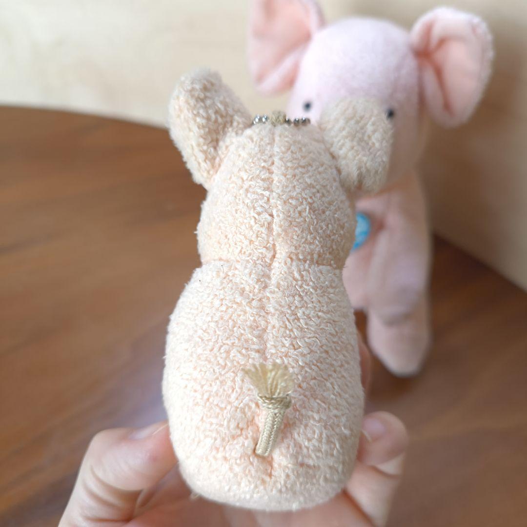 モンスイユ　ショコラ　ぶたぶた　ハート　ぶた　レア　ピンク色　オレンジ色ぬ