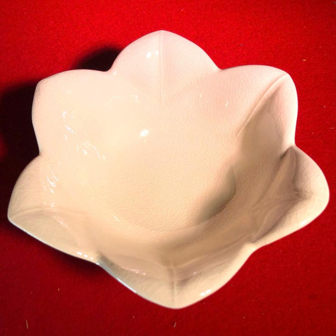 【茶道具】橋本陶正山作　薩摩百合向付5客