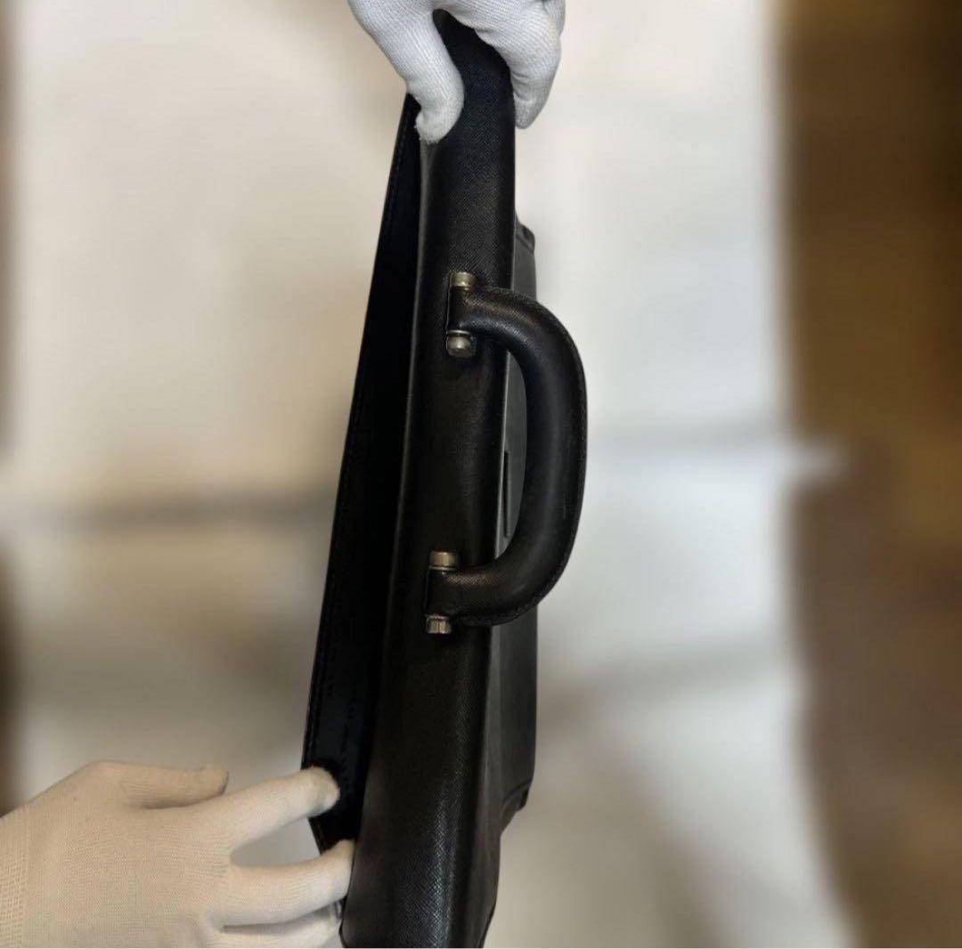 美品 Burberry （バーバリー）ダレスバッグ ビジネスバッグ サフィアーノ