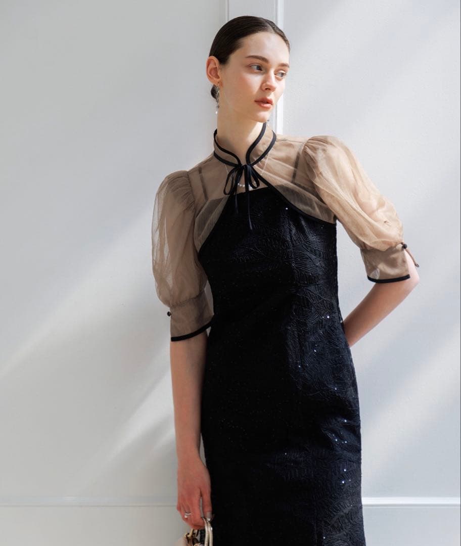 【あ】Leja スパンコール ドレス