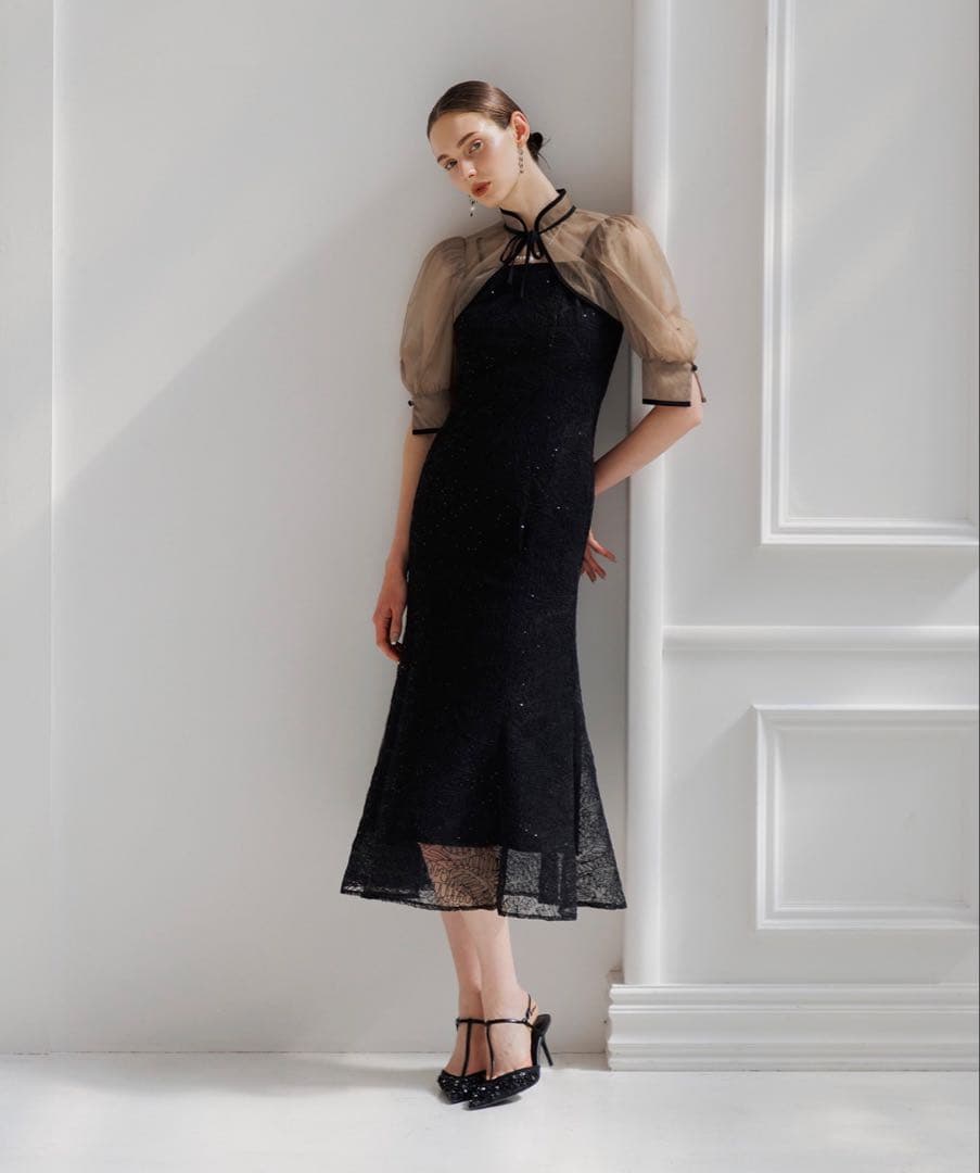 【あ】Leja スパンコール ドレス