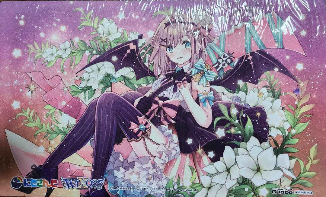 鈴原るる　プレイマット　ラバーマット　カードラボ　ウィクロス　にじさんじ