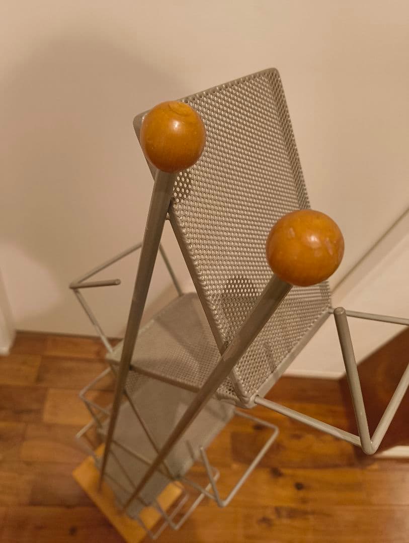 90s ポストモダン wave マガジン・CDラック 収納 ヴィンテージ レトロ