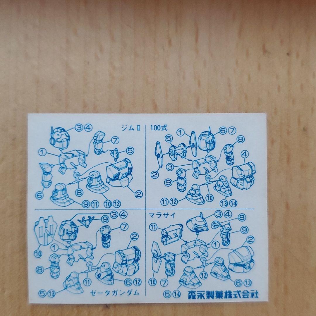 当時物　食玩　Zガンダム　ミニプラ　セット　hg mg ガンプラ