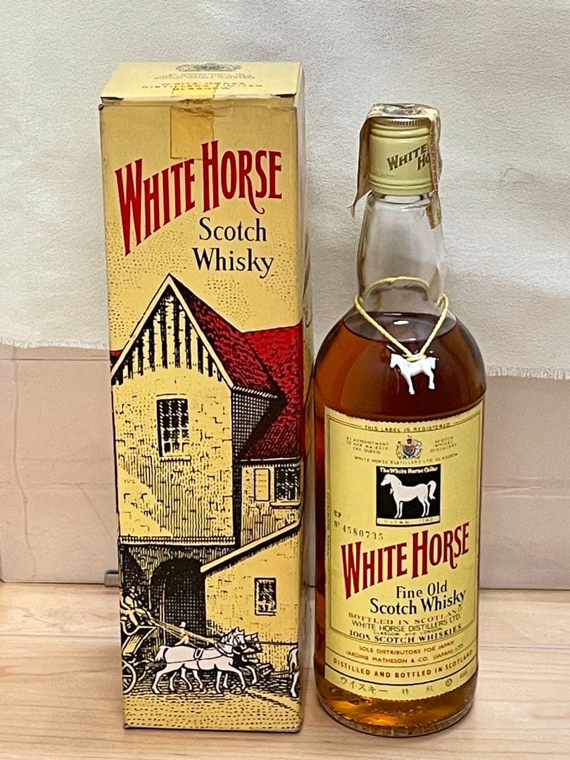 【未開封】ウイスキー 4本セット ホワイトホースなど