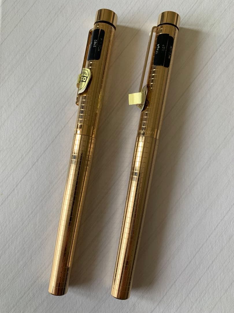 SHEAFFER タルガ1007 万年筆 ゴールド 2本セット 14K ペン先