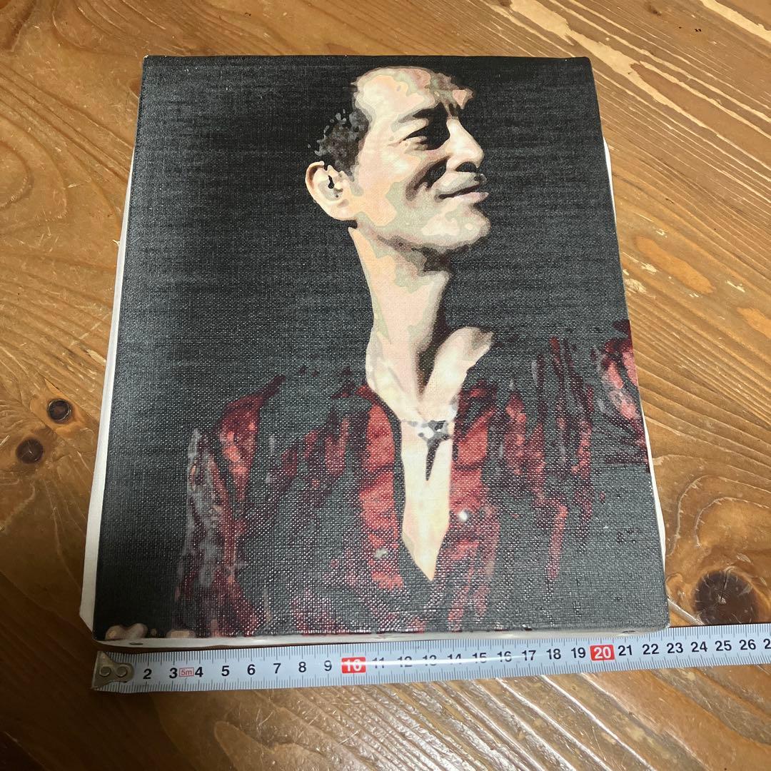 矢沢永吉キャンバス印刷3号サイズ