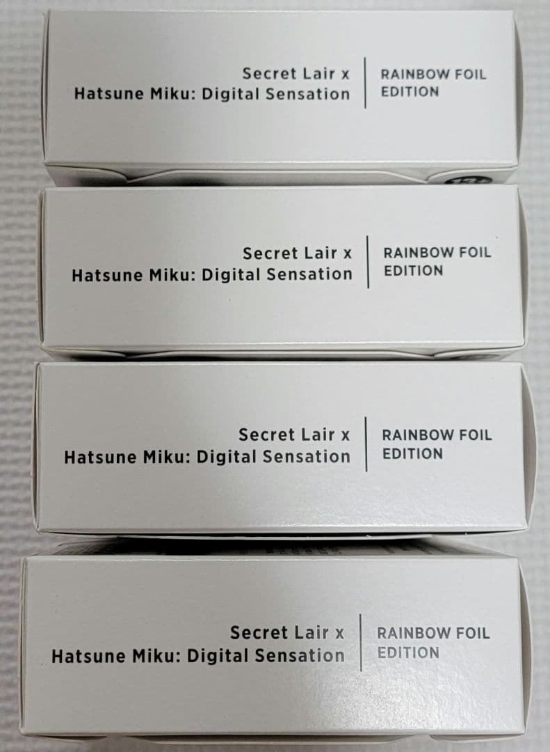 新品・未開封!! MTG 初音ミク 夏 日本語版 FOIL 4セット