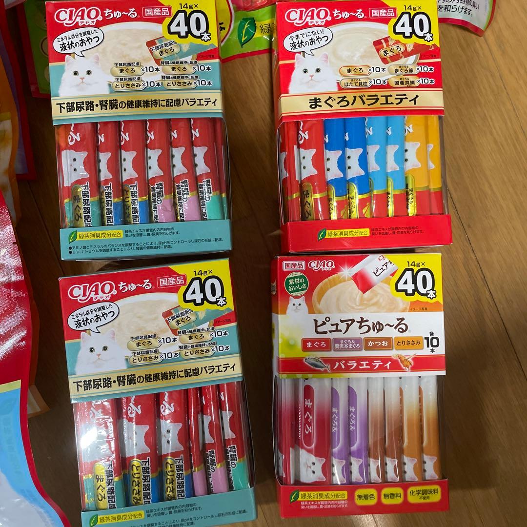 CIAO ちゅ〜る とりささみ 贅沢バラエティ 40本入り 10セット計408本