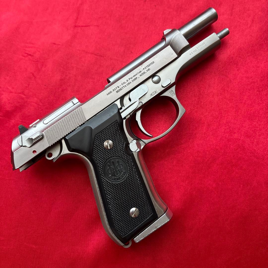 WA ベレッタM92F INOX ガスブローバックガン