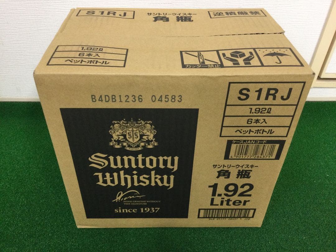 値下げ中　サントリー　角ウィスキー　1.92L　6本セット　送料無料