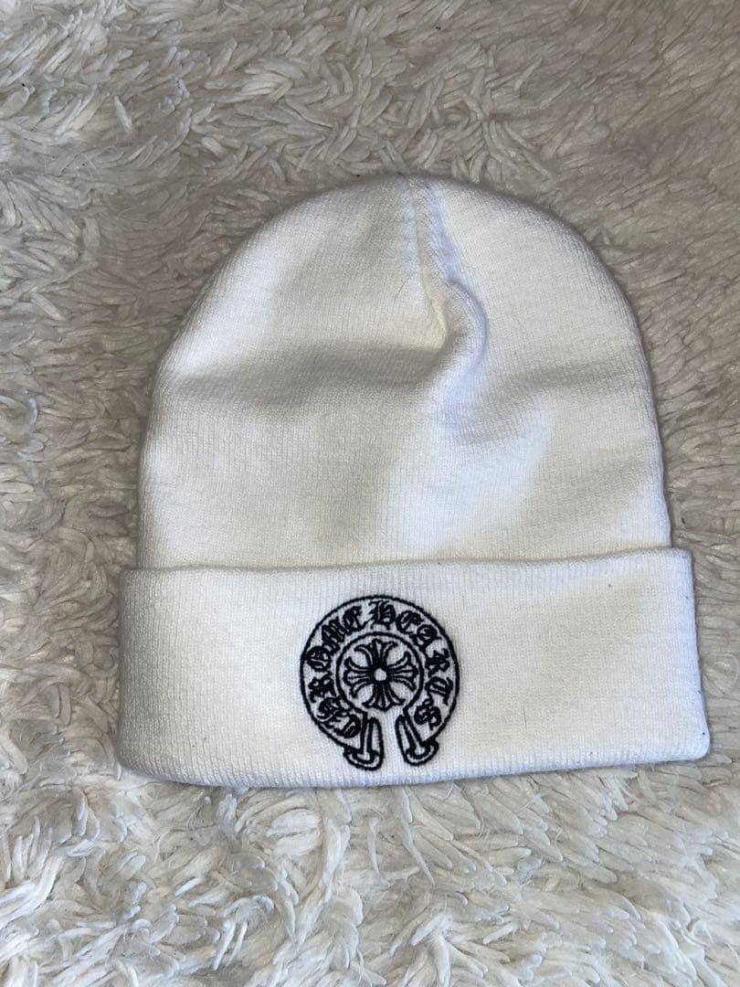 Chrome Hearts ニット帽 ホワイト