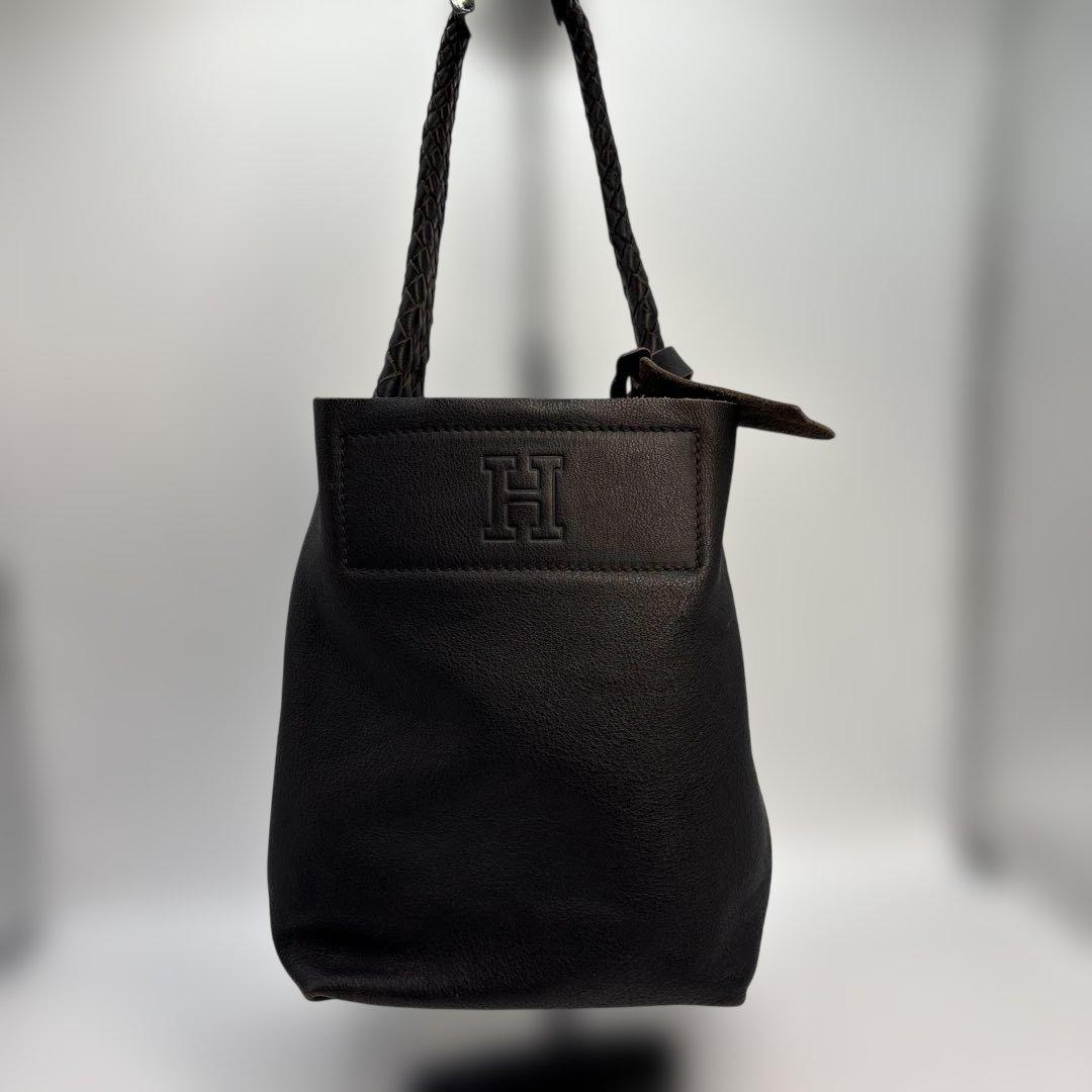 HIROFUレザーハンドバッグ