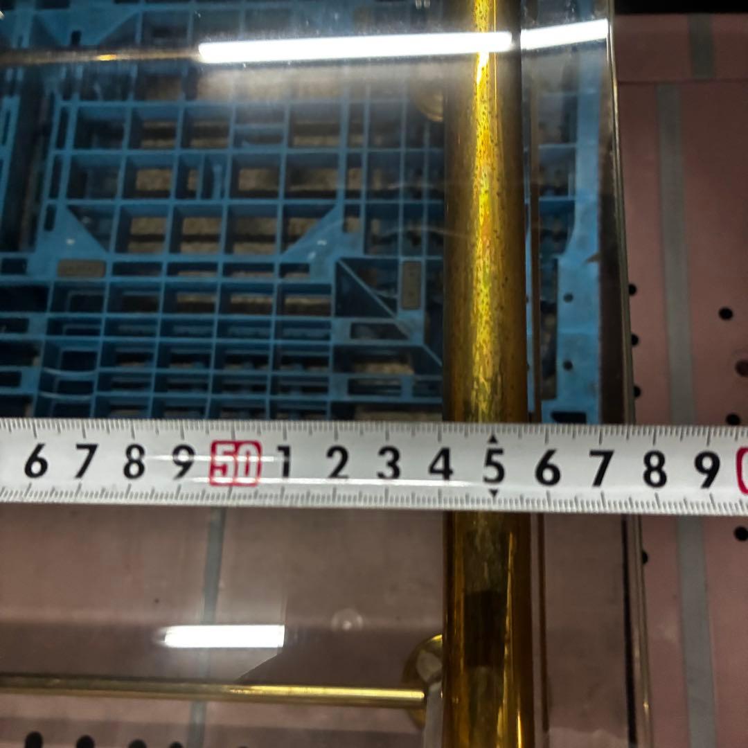 【N】サァラ麻布 オルセニゴ ガラス サイドテーブル コーヒーテーブル