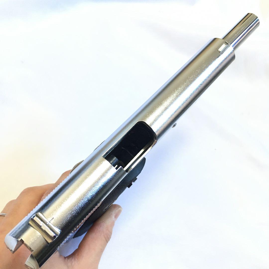 東京マルイ ガスガン コルトガバメント シリーズ'70 ニッケルフィニッシュ