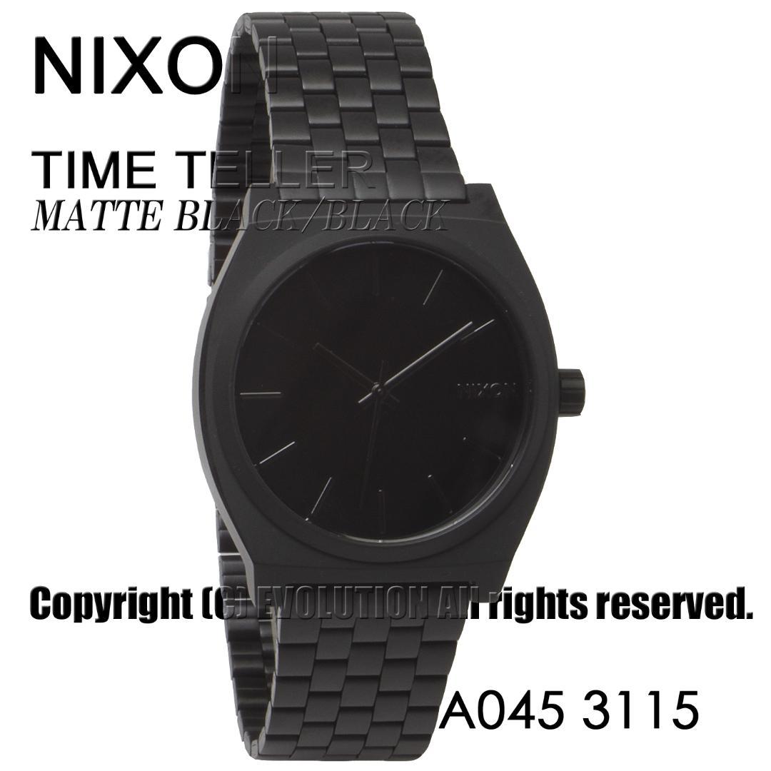 新品未使用 [ニクソン] NIXON 腕時計 MATTE BLACK/ブラック