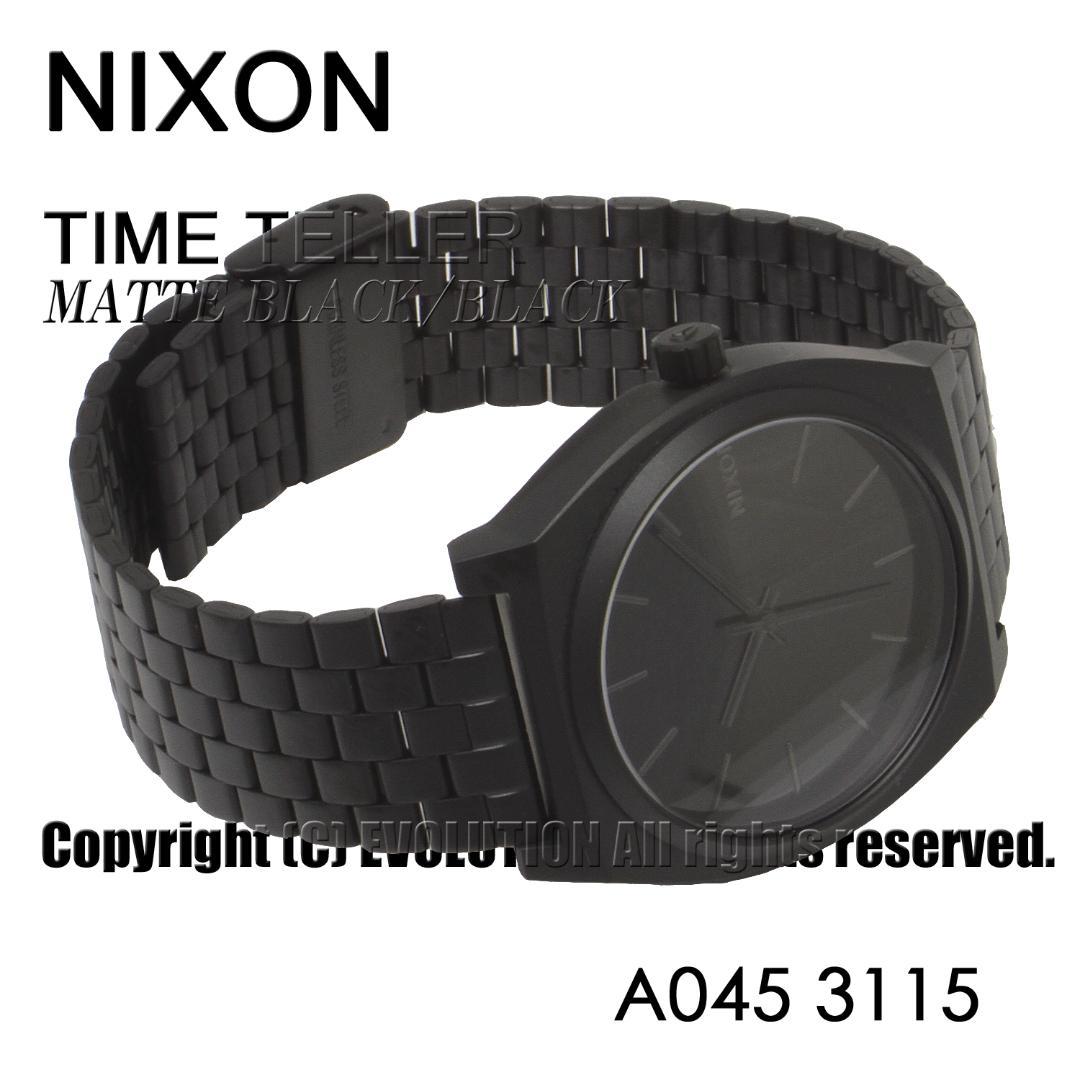 新品未使用 [ニクソン] NIXON 腕時計 MATTE BLACK/ブラック