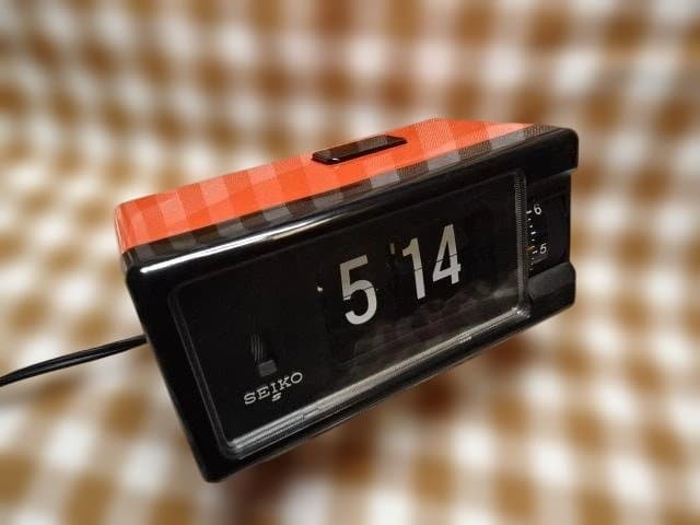 SEIKO パタパタ時計 DP690T 昭和レトロ