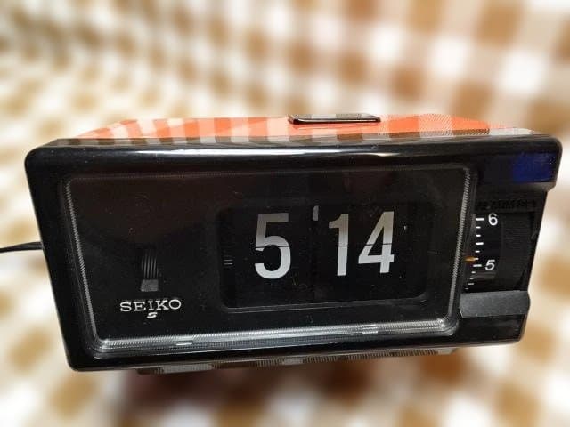 SEIKO パタパタ時計 DP690T 昭和レトロ