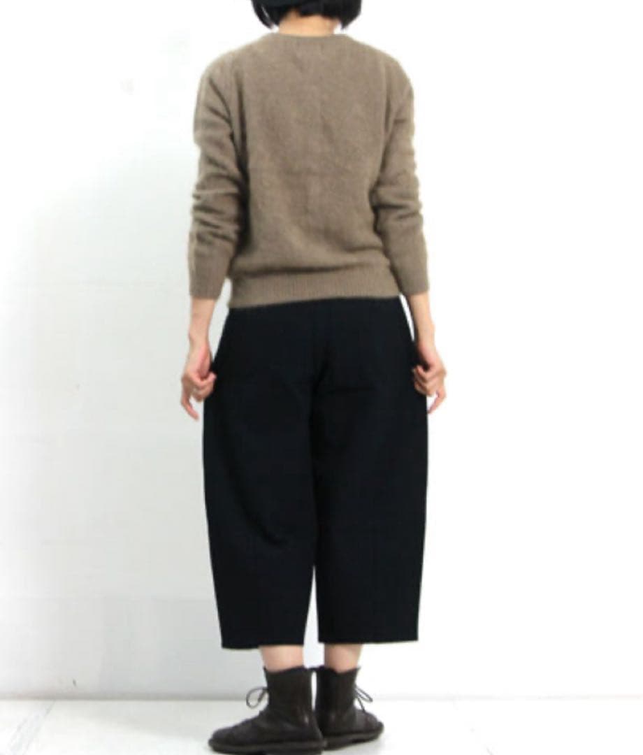 パンツ evameva Cotton wool twill pants