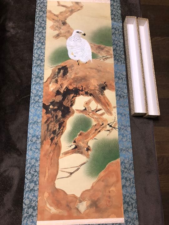 お値下げ！掛け軸　白い鳥