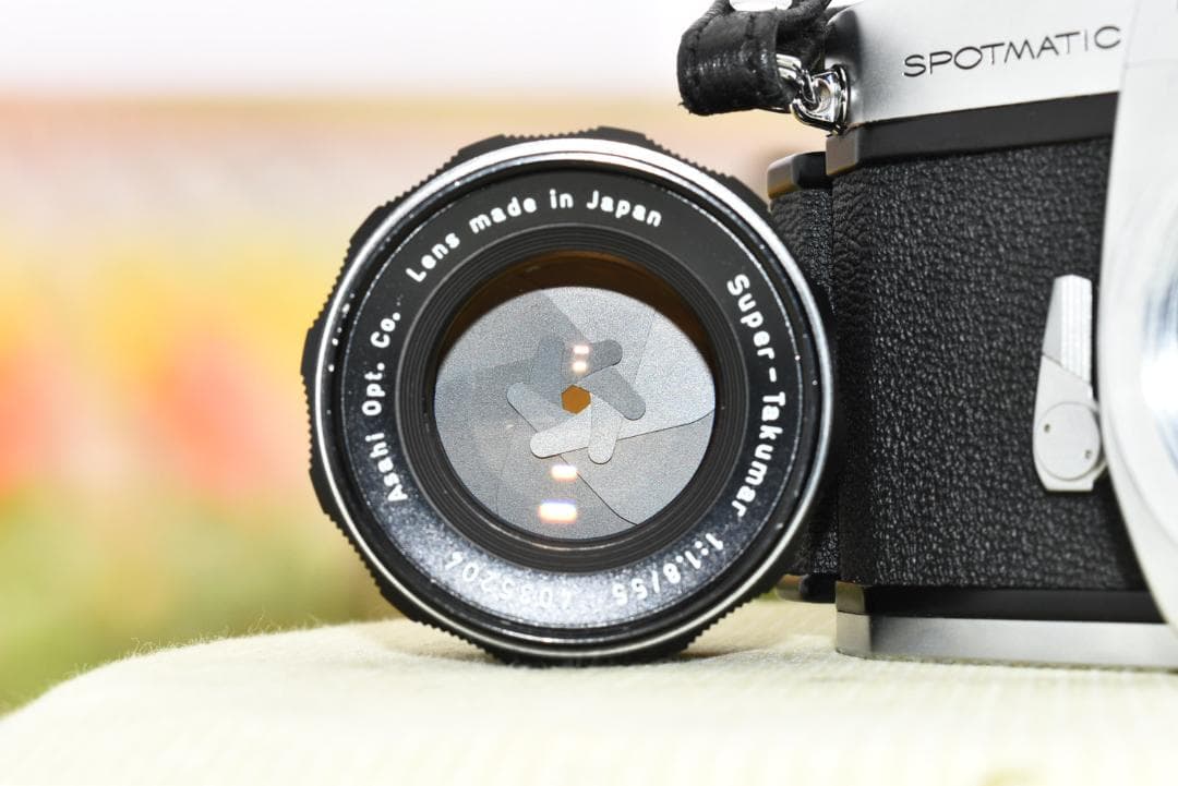 【整備済】 PENTAX SP SPOTMATIC + 55mm F1.8