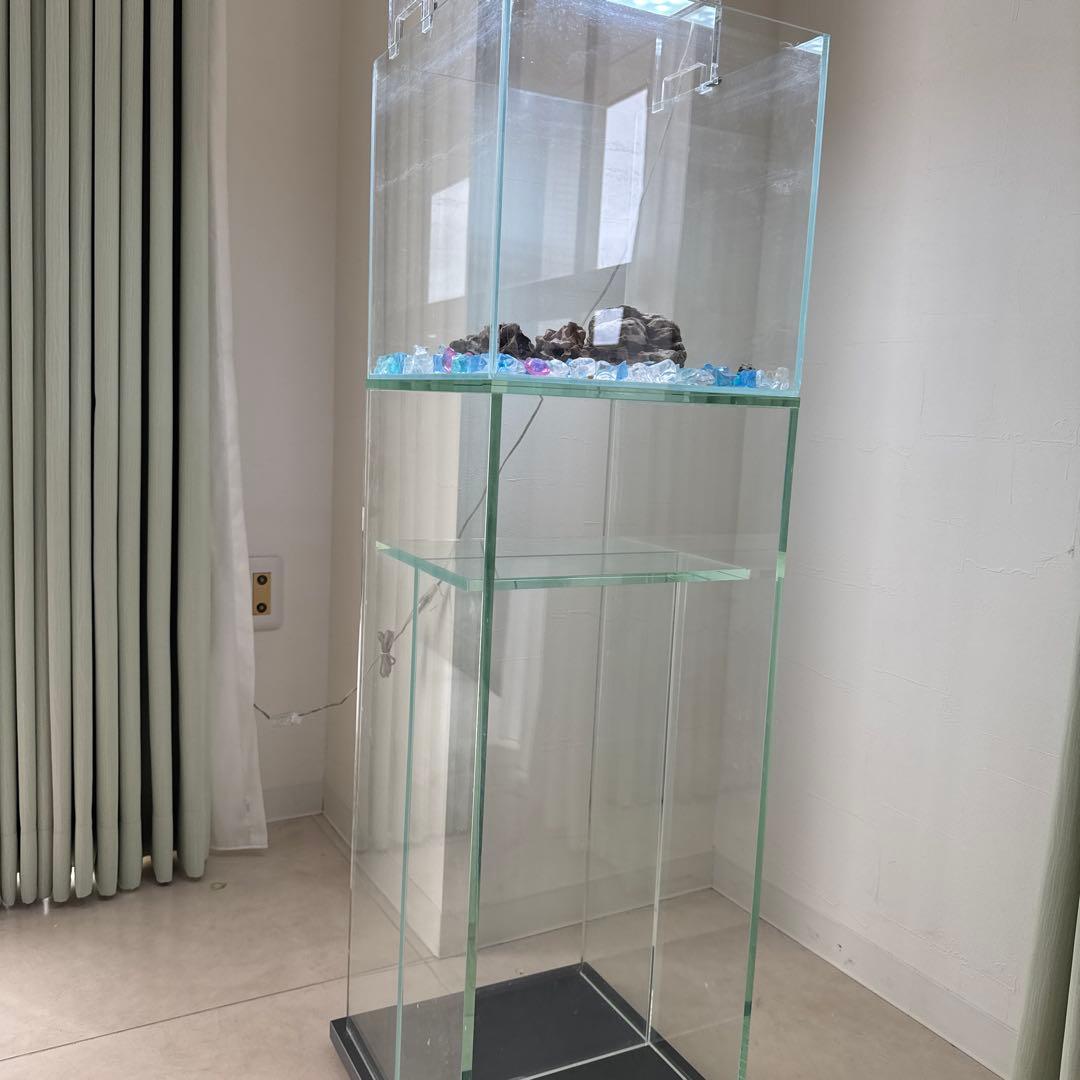 ADA30㎝ガラスキューブガーデン　キャビネット　アクアスカイ　付属品セット