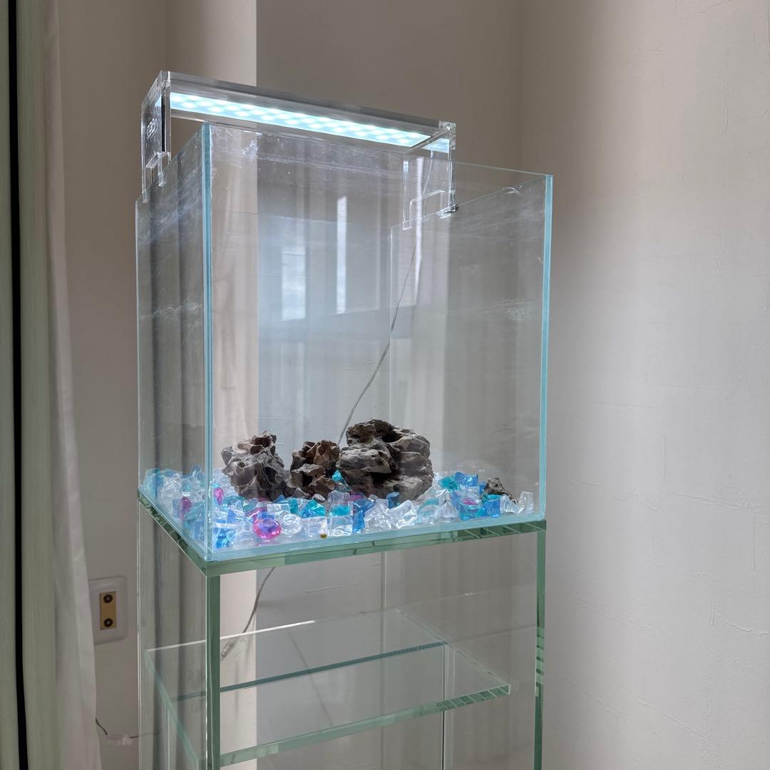ADA30㎝ガラスキューブガーデン　キャビネット　アクアスカイ　付属品セット