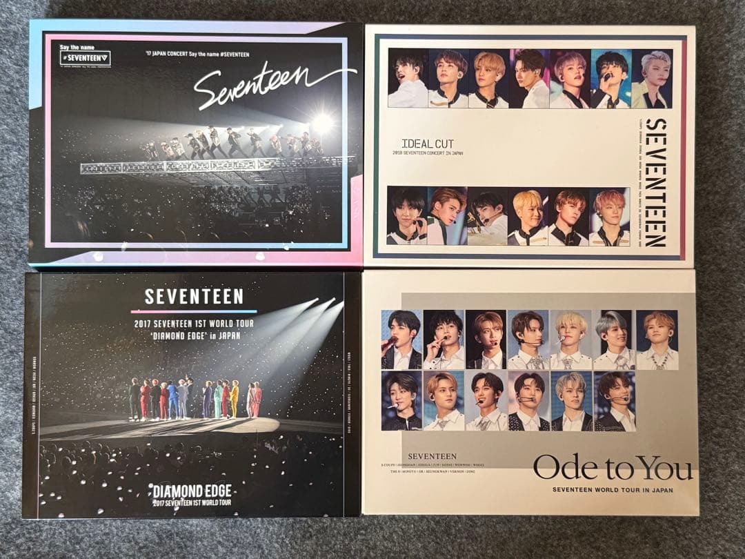 ★美品★SEVENTEEN ライブDVD 4枚セット