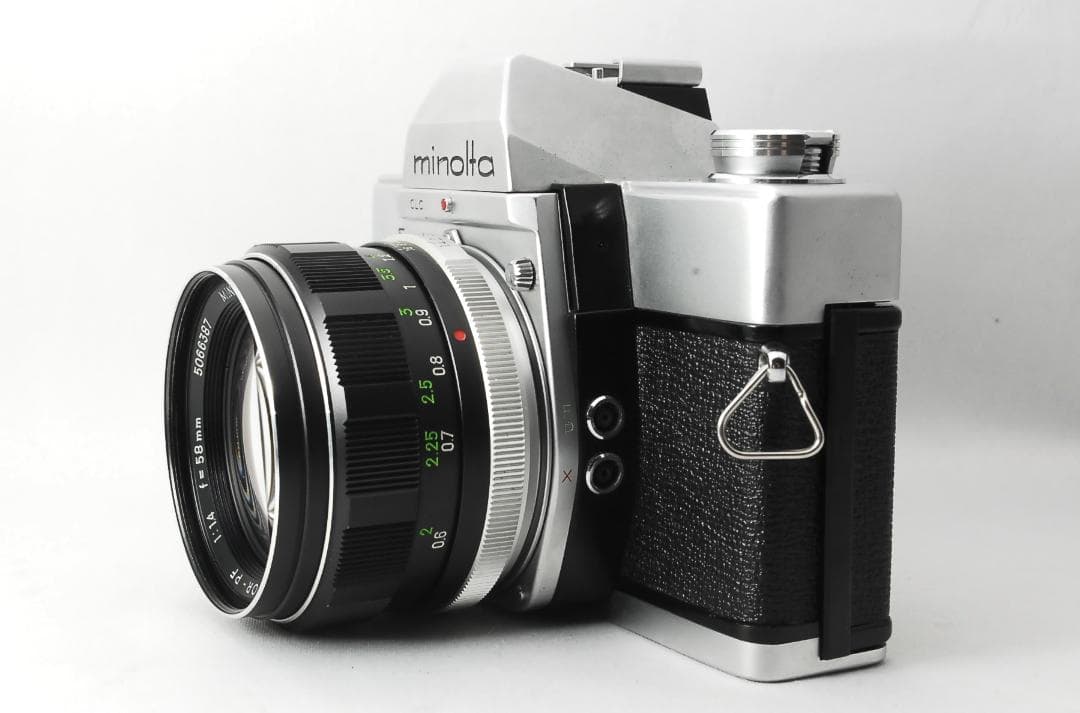 【整備済】ミノルタSRT101 ＆ MC ROKKOR-PF 58mm F1.4