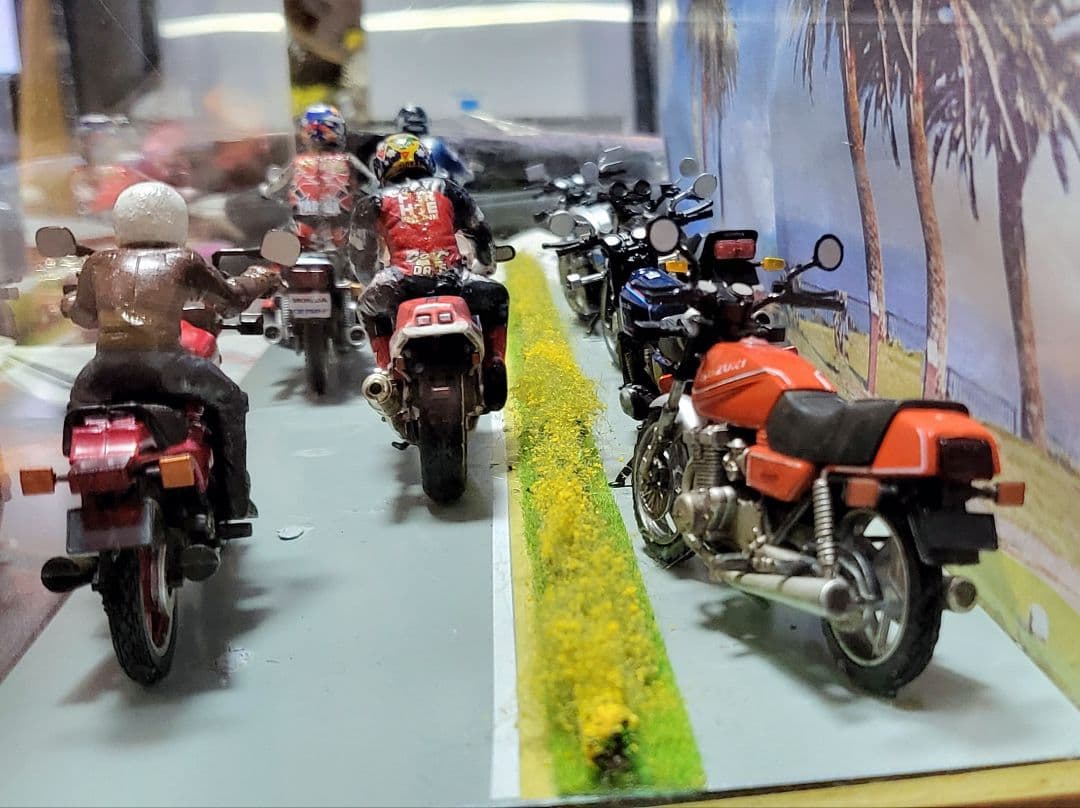 バイク模型 5台セット 1/12 スケール