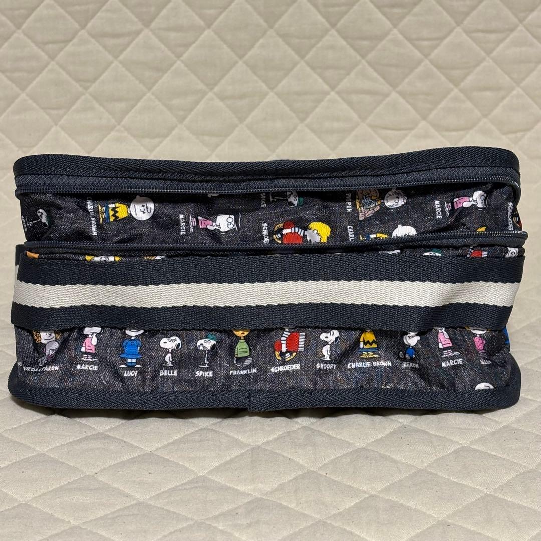 レスポートサック　スモールエブリデイバッグ　ピーナッツオールスター　デニム調