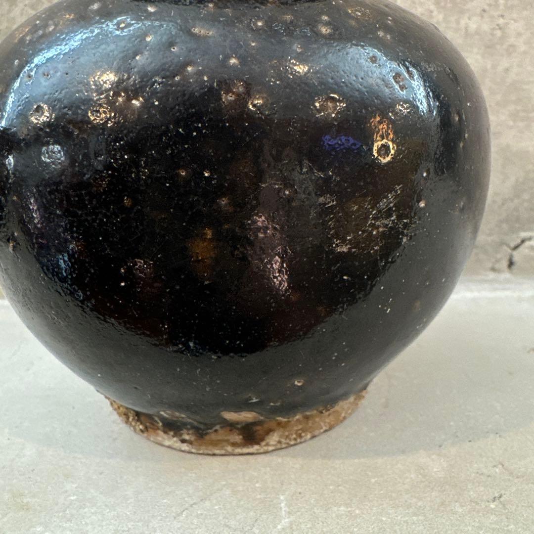 19世紀.壺屋焼.髪油壺