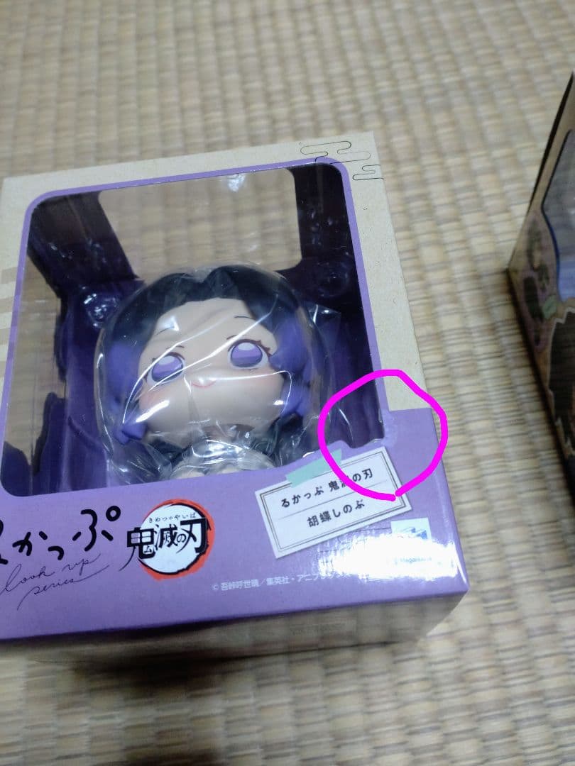 未開封 特典座布団付き るかっぷ 鬼滅の刃 義勇&しのぶ　2体セット