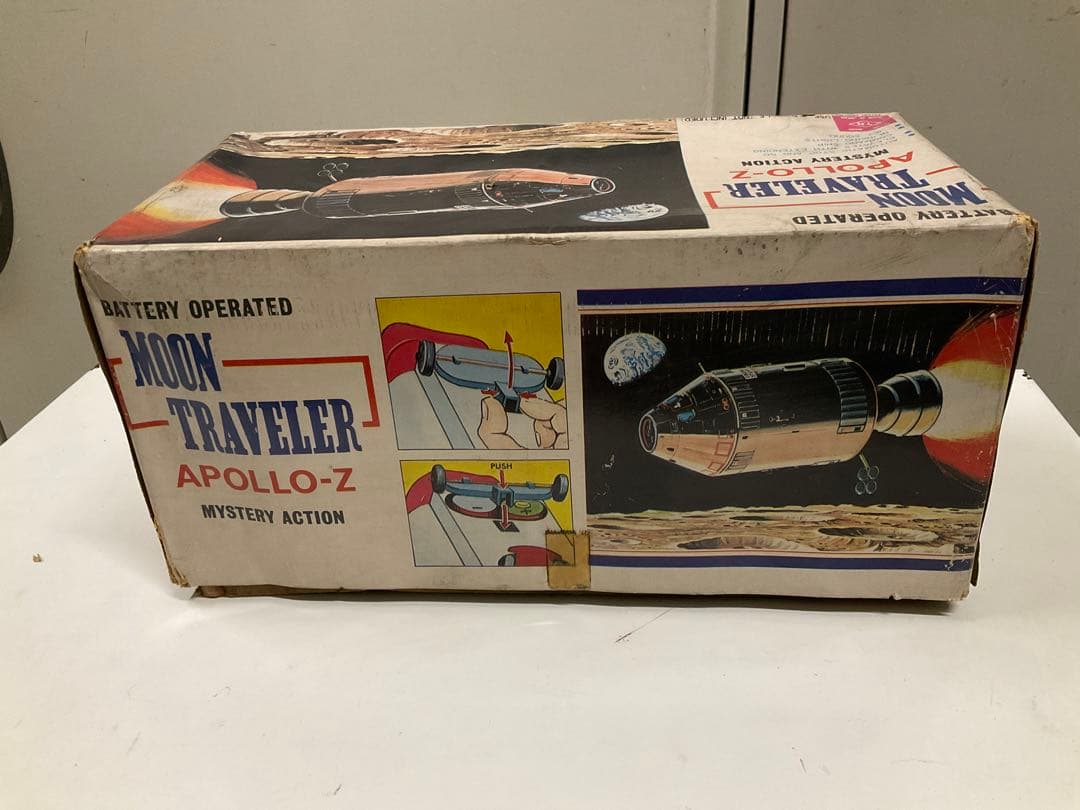野村トーイ　ムーントラベラー アポロ − Z　日本製　昭和レトロ電動玩具