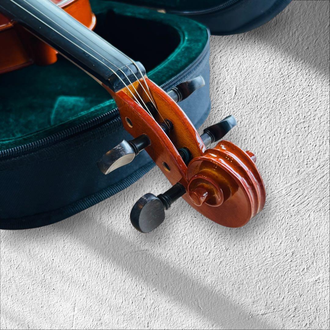 【美品】カルロジョルダーノ4/4 バイオリン本体 4弦 弓、ケース付き