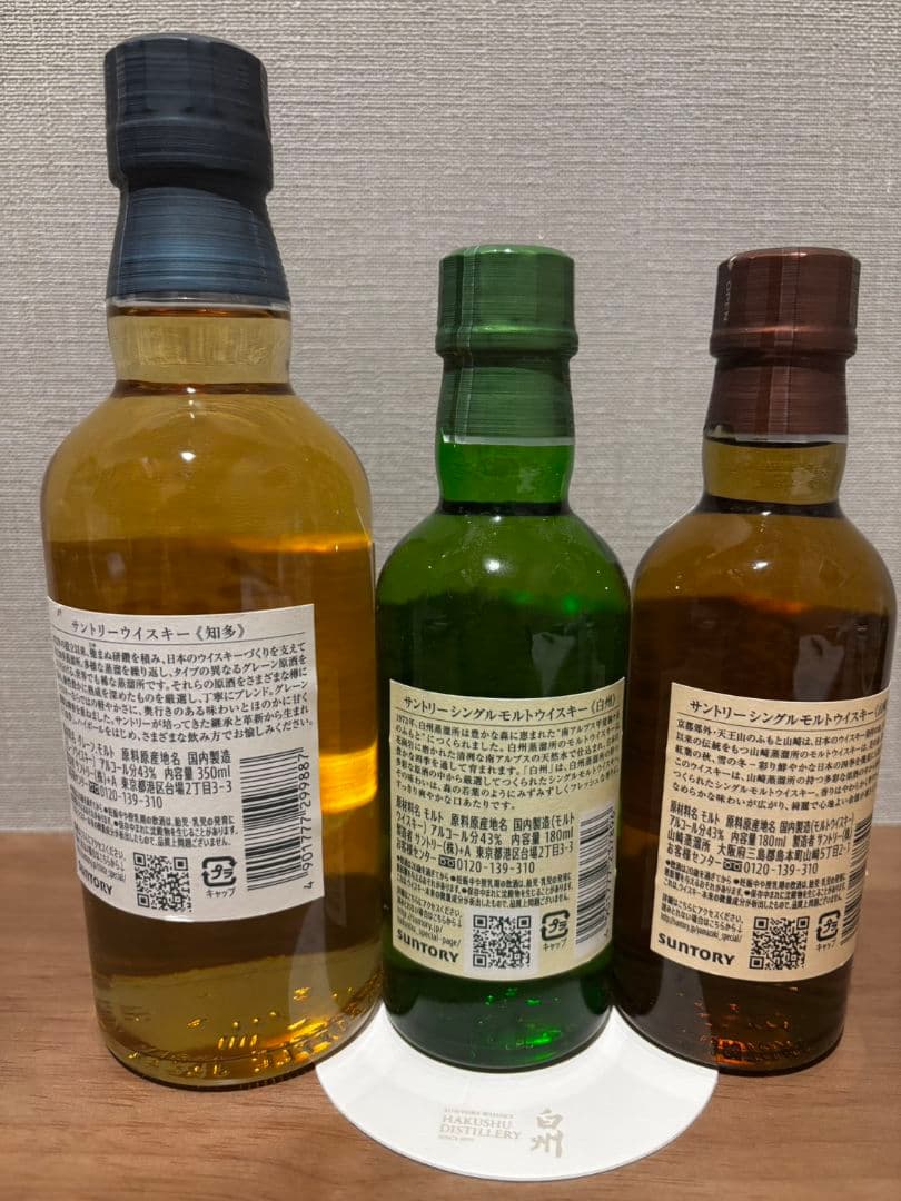 日本のウイスキー 3本セット
