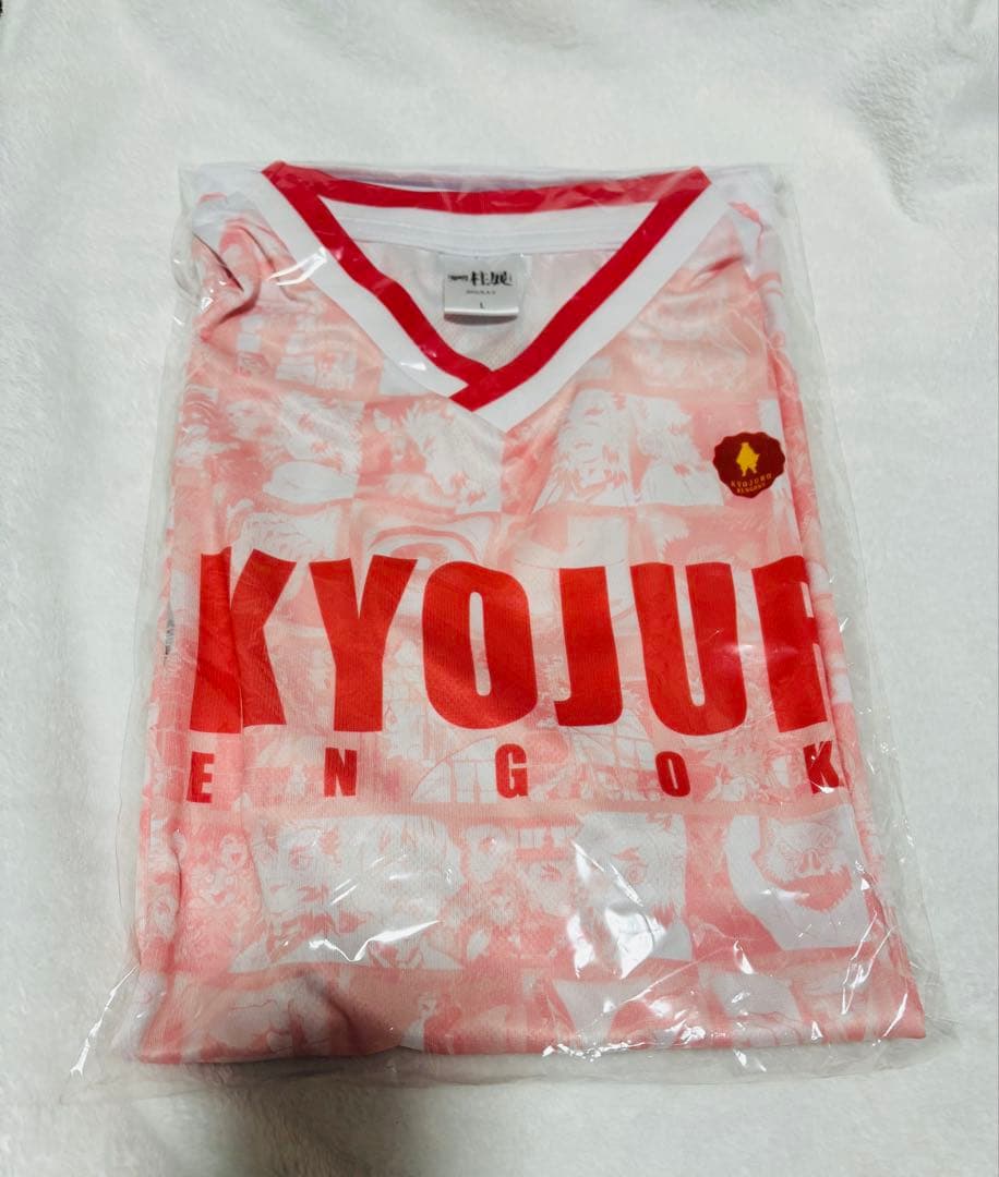 鬼滅の刃 柱展 柱百景 百景全集ユニフォーム Tシャツ 煉獄杏寿郎 L 未開封