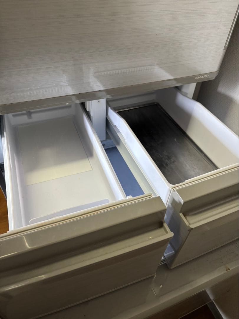 シャープ SHARP SJ-PW42B-S 冷蔵庫 (412L・どっちもドア)