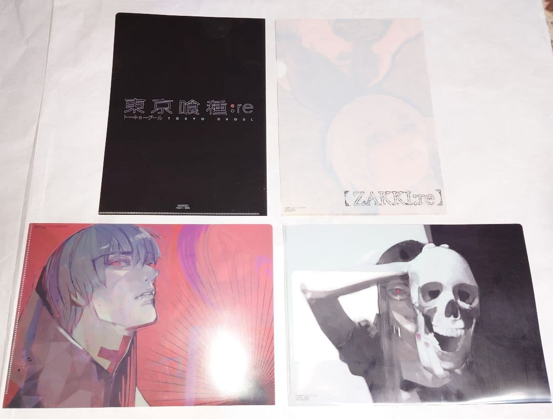 東京喰種　クリアしおり&クリアファイルセット