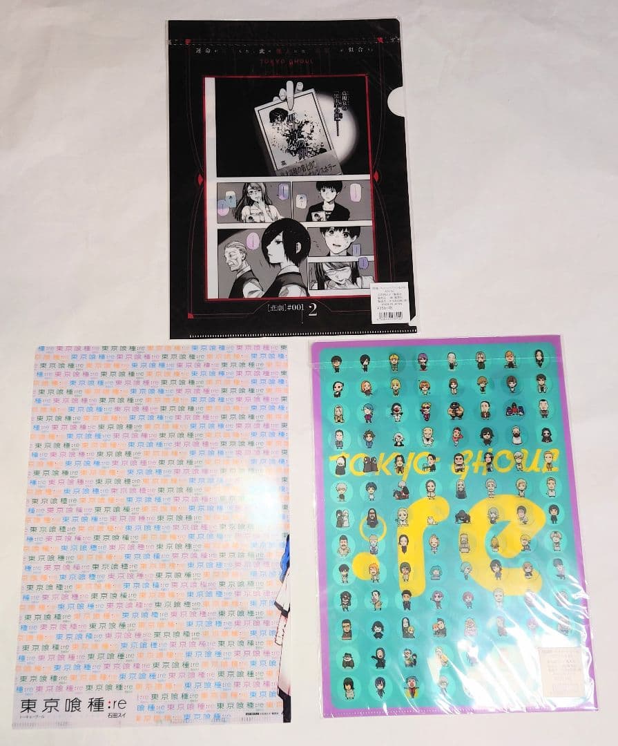 東京喰種　クリアしおり&クリアファイルセット