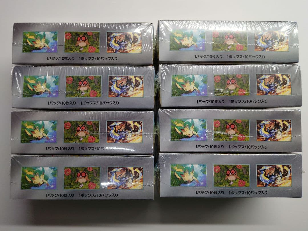 ポケモンカード　シュリンク付きテラスタルフェス8ボックスセット
