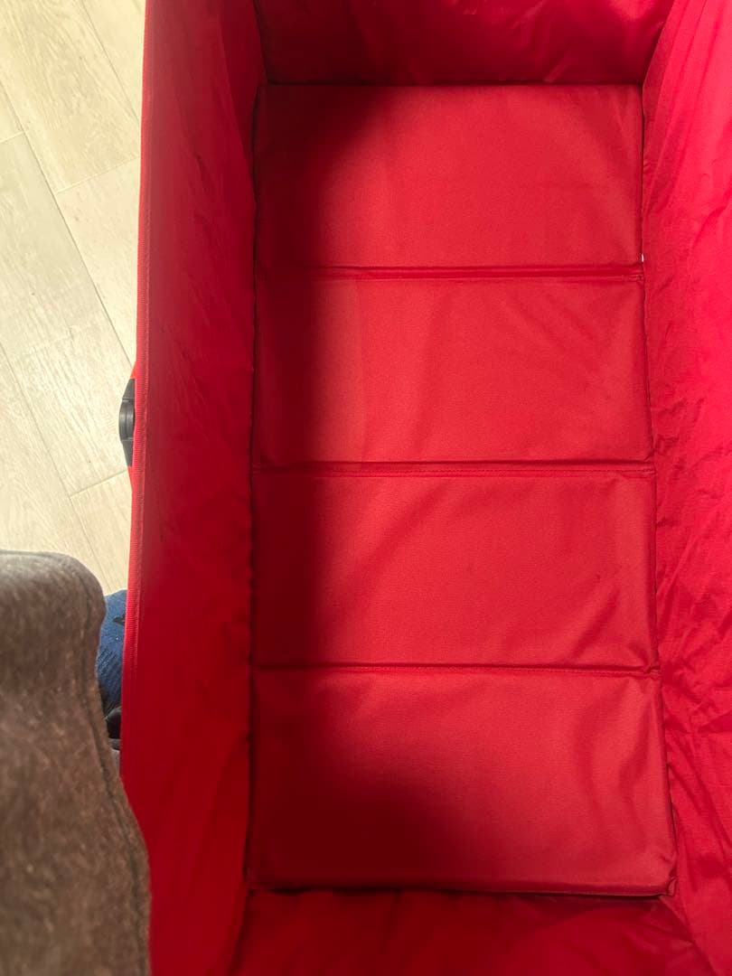 Coleman 赤 キャリーカート 折りたたみ式