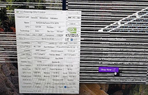 【ジャンク】MSI GeForce RTX 3070 GAMING X TRIO