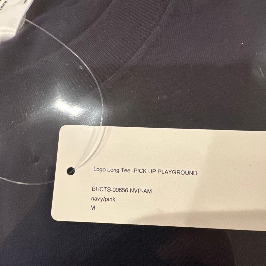 トップス Logo Long Tee -PICK UP PLAYGROUND-