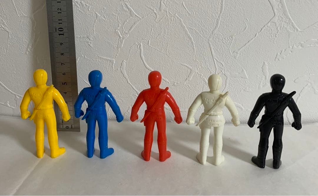 ⚠️レア　コンプリート　忍者戦隊カクレンジャー　ミニソフビ　食玩　５種セット