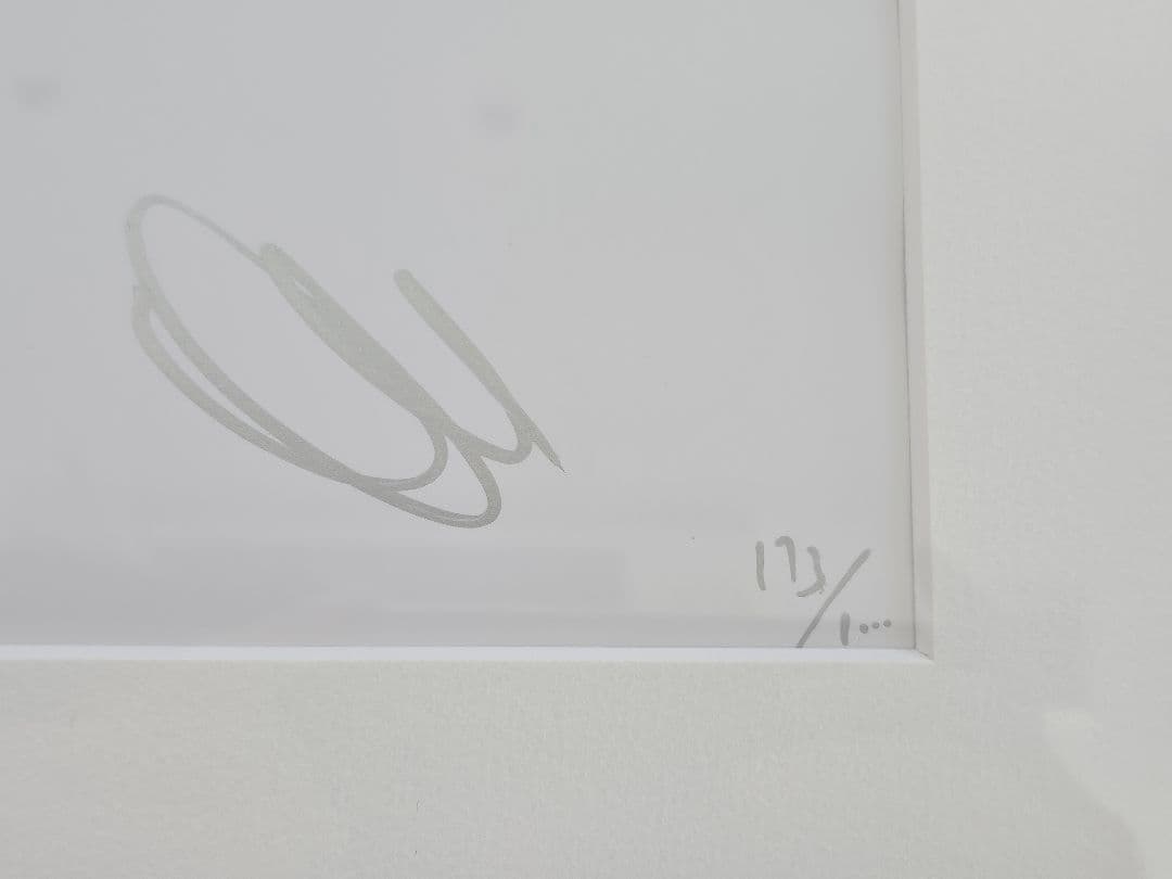 村上隆 ドラえもん 版画 サイン付 フレーム付