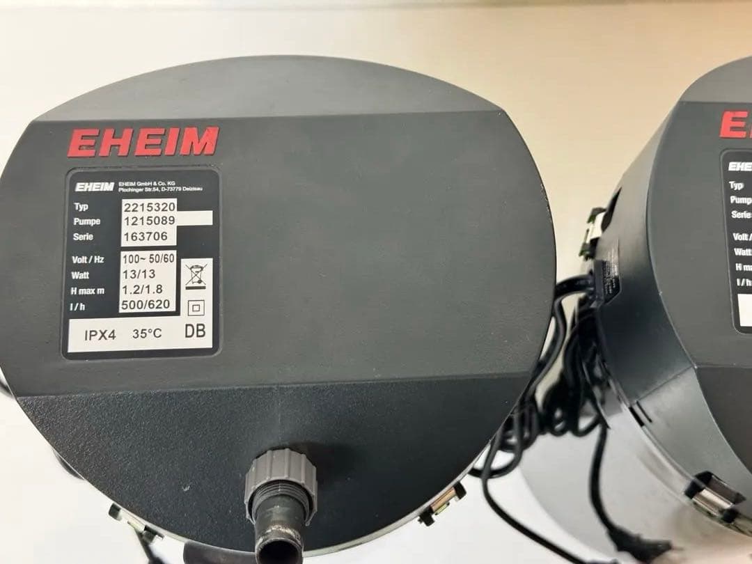 エーハイム2215本体×２台